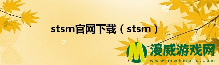 stsm官网下载（stsm）