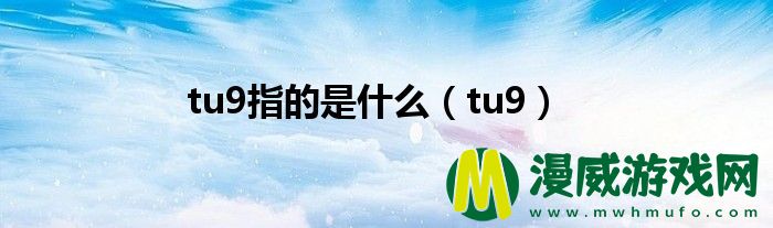 tu9指的是什么